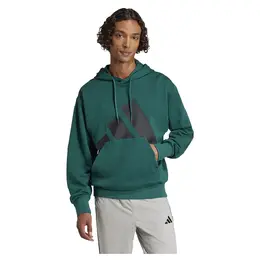 Adidas: Зелёная толстовка  Essentials