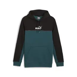 PUMA: Чёрная толстовка  Ess