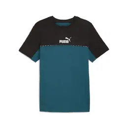PUMA: Синяя футболка  Ess