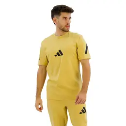 Adidas: Жёлтая футболка 
