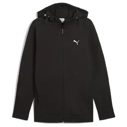 PUMA: Чёрная толстовка  Evostripe