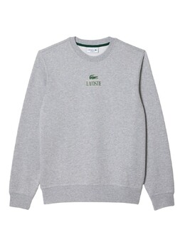 Lacoste: Серый свитер 