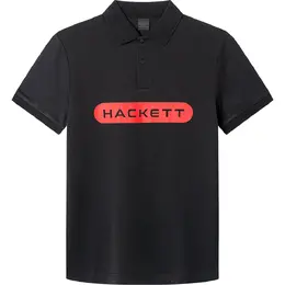 Hackett: Чёрное поло  Essential