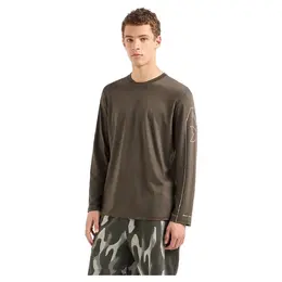 Armani Exchange: Футболка с длинным рукавом 