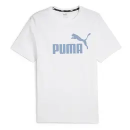 PUMA: Белая футболка  Ess