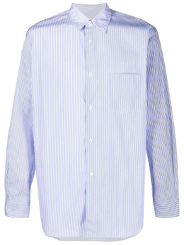 Comme Des Garcons Shirt: Рубашка в полоску 