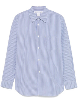 Comme Des Garcons Shirt: Рубашка в полоску 
