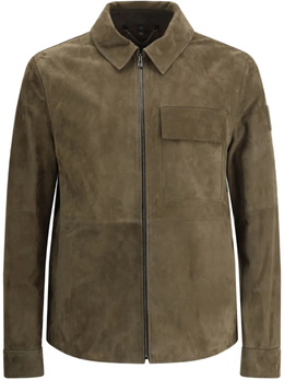 Belstaff: Зелёная рубашка 