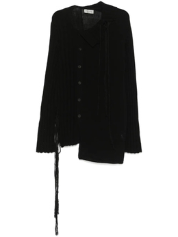 Yohji Yamamoto: Чёрный кардиган 