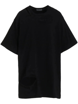 Yohji Yamamoto: Хлопковая футболка 