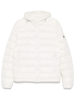 Moncler: Белая куртка 