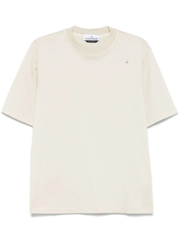 Stone Island: Футболка  Compass с вышивкой