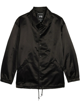 Y-3: Чёрная куртка 