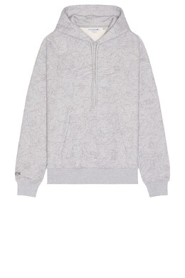 Lacoste: Толстовка с цветочным принтом 