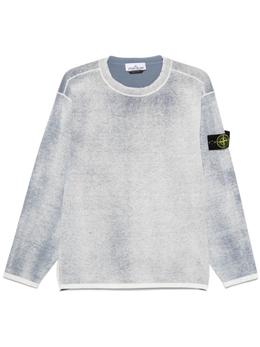 Stone Island: Меланжевый свитер 