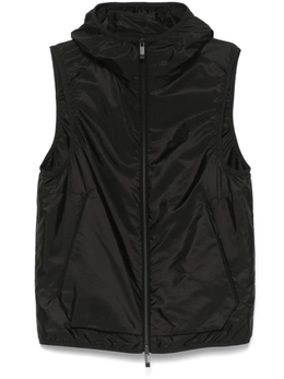 Moncler: Чёрный жилет 