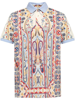 Etro: Синяя рубашка 