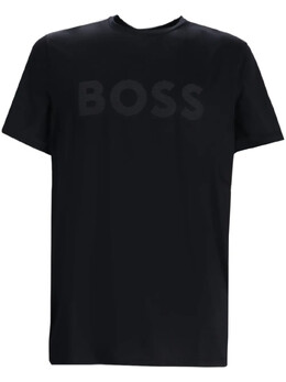 BOSS: Чёрная футболка 