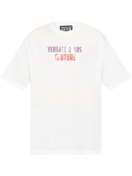 Versace Jeans Couture: Белая футболка 