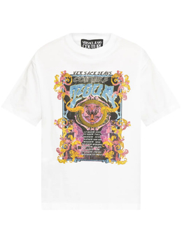 Versace Jeans Couture: Футболка с принтом 