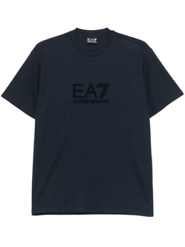 EA7 Emporio Armani: Синяя футболка 