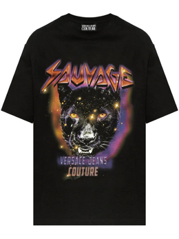 Versace Jeans Couture: Футболка с принтом 