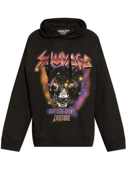 Versace Jeans Couture: Толстовка с капюшоном 