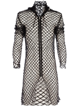 Comme des Garçons Homme Plus: Куртка в сетку 