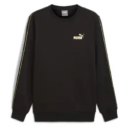 PUMA: Чёрная толстовка  Ess