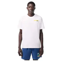 Lacoste: Белая футболка 