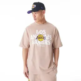 NEW ERA: Футболка  LA Lakers оверсайз
