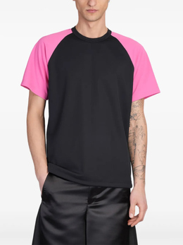 Comme des Garçons Homme Plus: Двухцветная футболка 