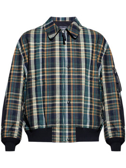 Comme des Garçons Homme Plus: Куртка в клетку 
