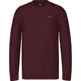 Tommy Jeans: Красный свитер 