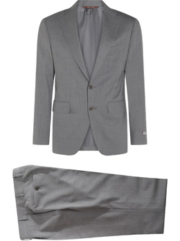Canali: Серый костюм 