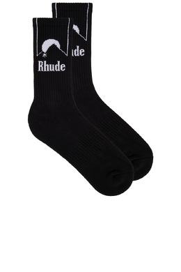Rhude: Чёрные носки 