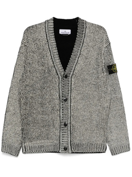 Stone Island: Кардиган с принтом 