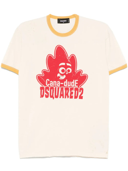 Dsquared2: Футболка с принтом 