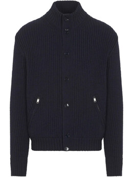 Brioni: Синий кардиган 