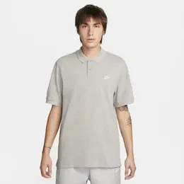 Nike: Серое поло  Club