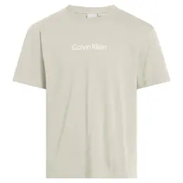 Calvin Klein: Бежевая футболка 