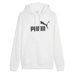 PUMA: Белая толстовка  Ess