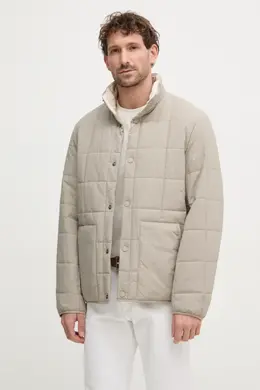 Barbour: Бежевая куртка 