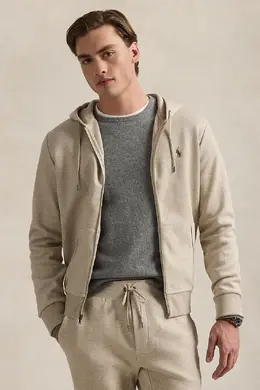Polo Ralph Lauren: Бежевая толстовка 