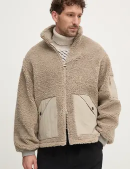 Barbour: Бежевая куртка 