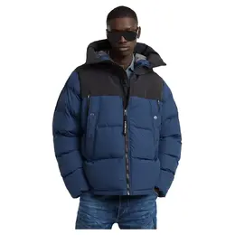 G-Star: Синий пуховик 