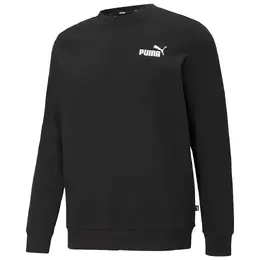 PUMA: Чёрная толстовка  Essentials