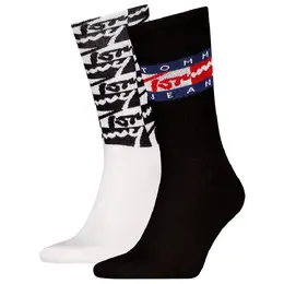 Tommy Hilfiger: Чёрные носки 
