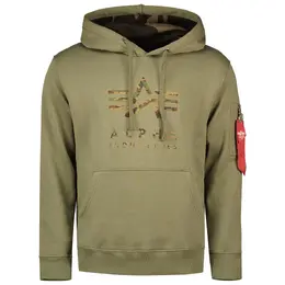Alpha Industries: Зелёная толстовка 