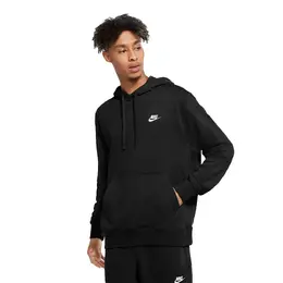 Nike: Чёрная толстовка  Sportswear Club